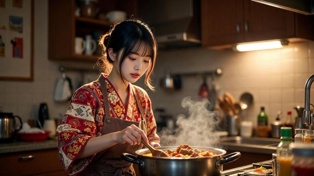 コトコト煮込むよ