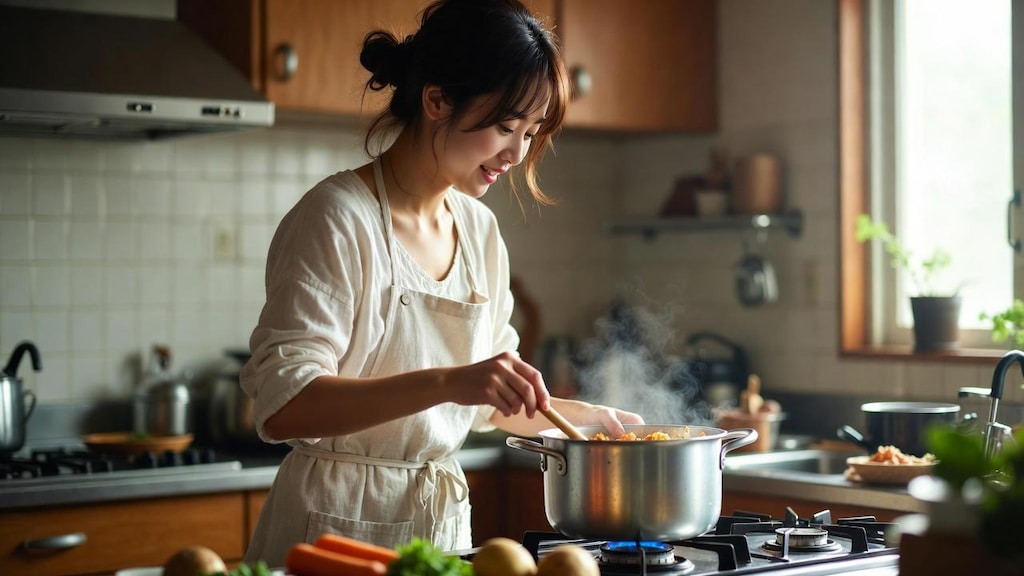 コトコト煮込むよ