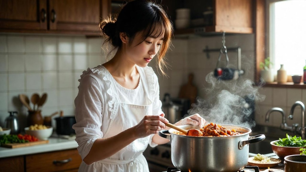 コトコト煮込むよ