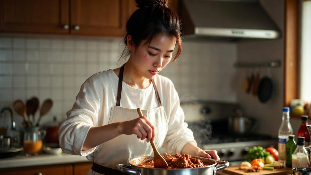 コトコト煮込むよ