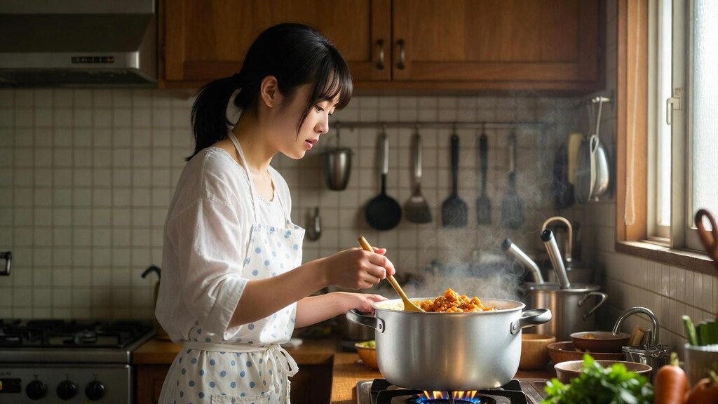 コトコト煮込むよ