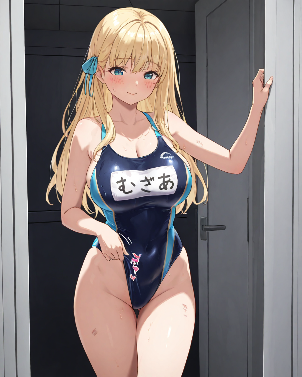 水着の子