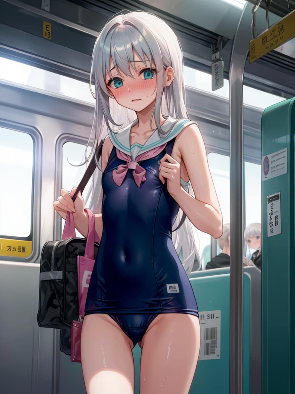 違います。学校に行きたいだけです。