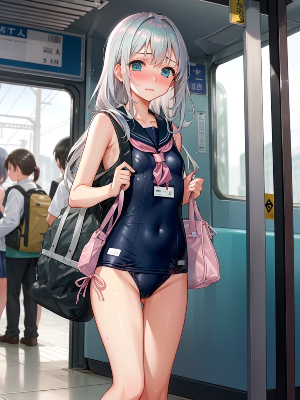 違います。学校に行きたいだけです。