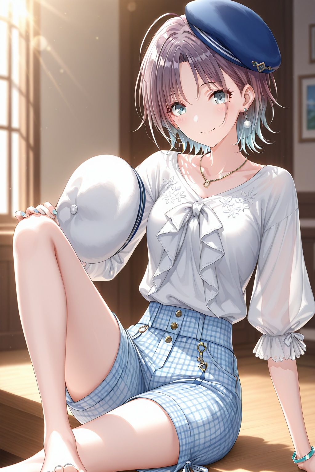 【私服コレクション】朝倉透　－パフィブラウス + カーゴパンツ－