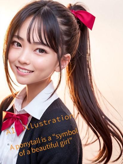 ポニーテールの日 | の人気AIイラスト・グラビア