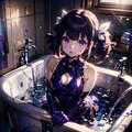 自作Loraを使って音楽ジャケット作ったよ（これで三枚目） 2枚目