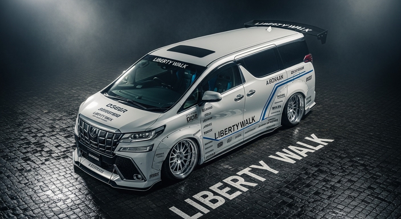 リバティーウォークヴェルファイア | の人気AIイラスト・グラビア