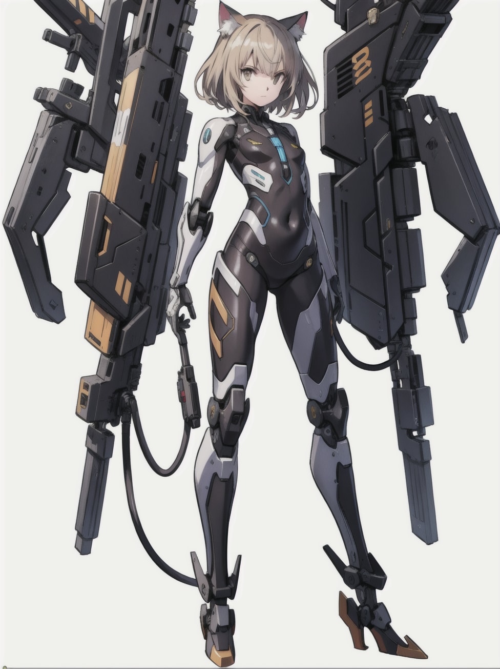 メカ娘 | の人気AIイラスト・グラビア