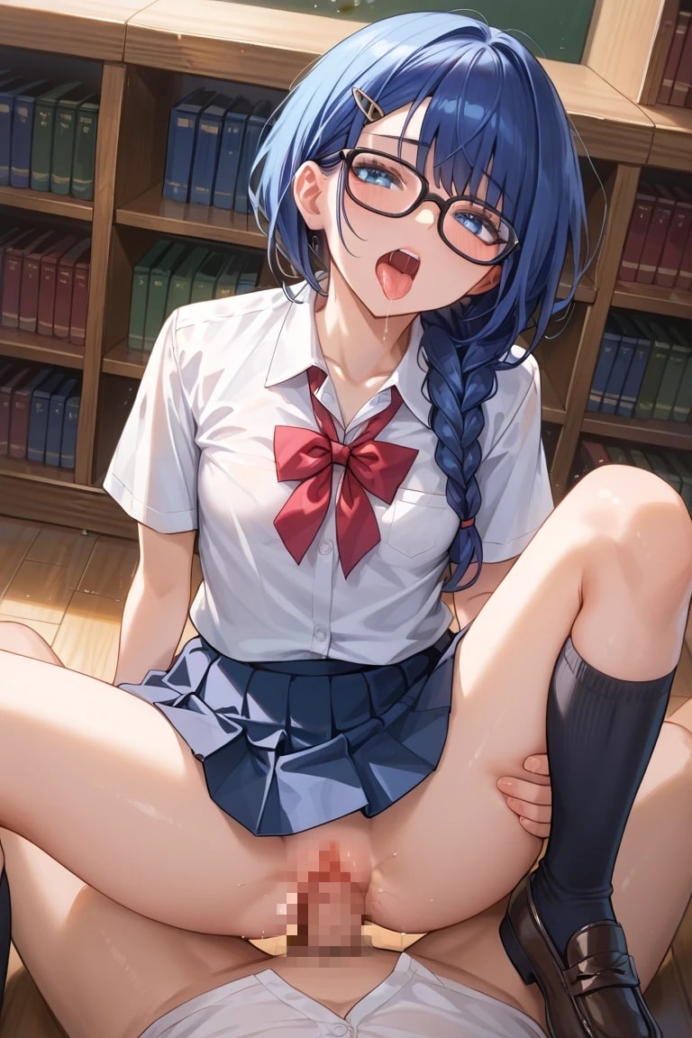真面目な図書委員長裏の顔