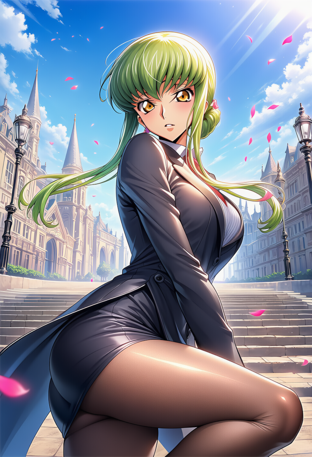 白石の余光 ― Sacred Steps