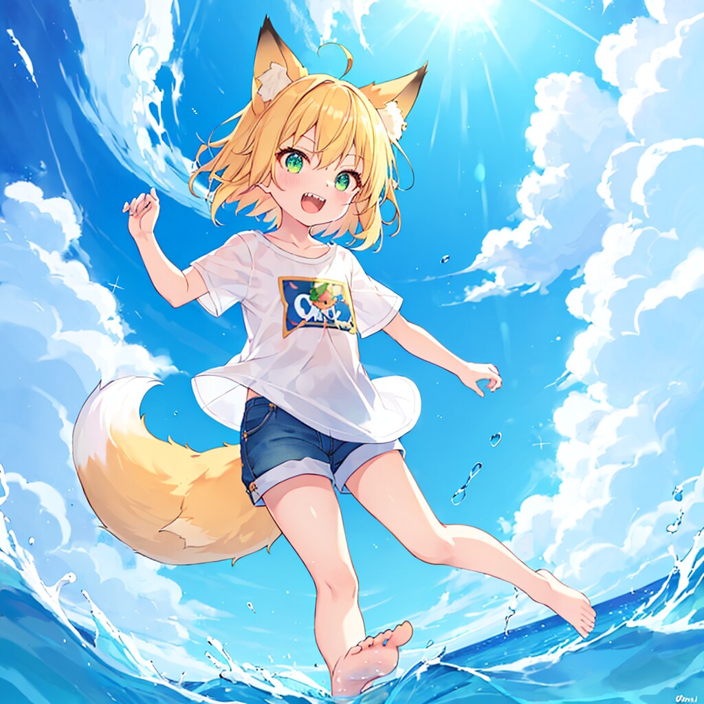 きつねジャンプ