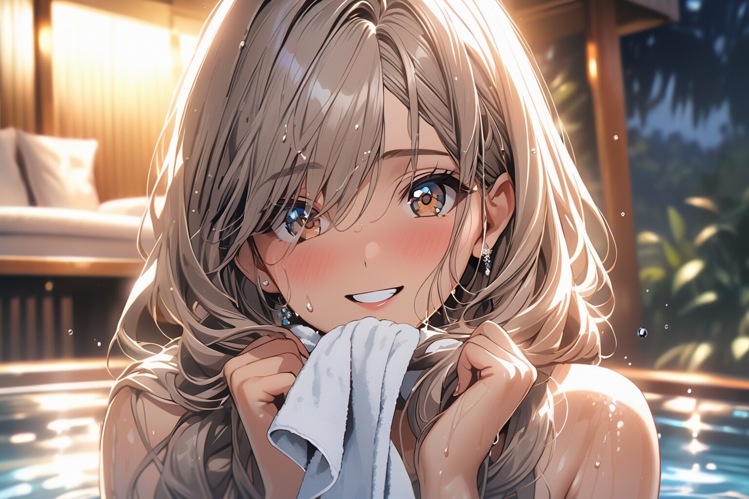 まったり温泉 | の人気AIイラスト・グラビア