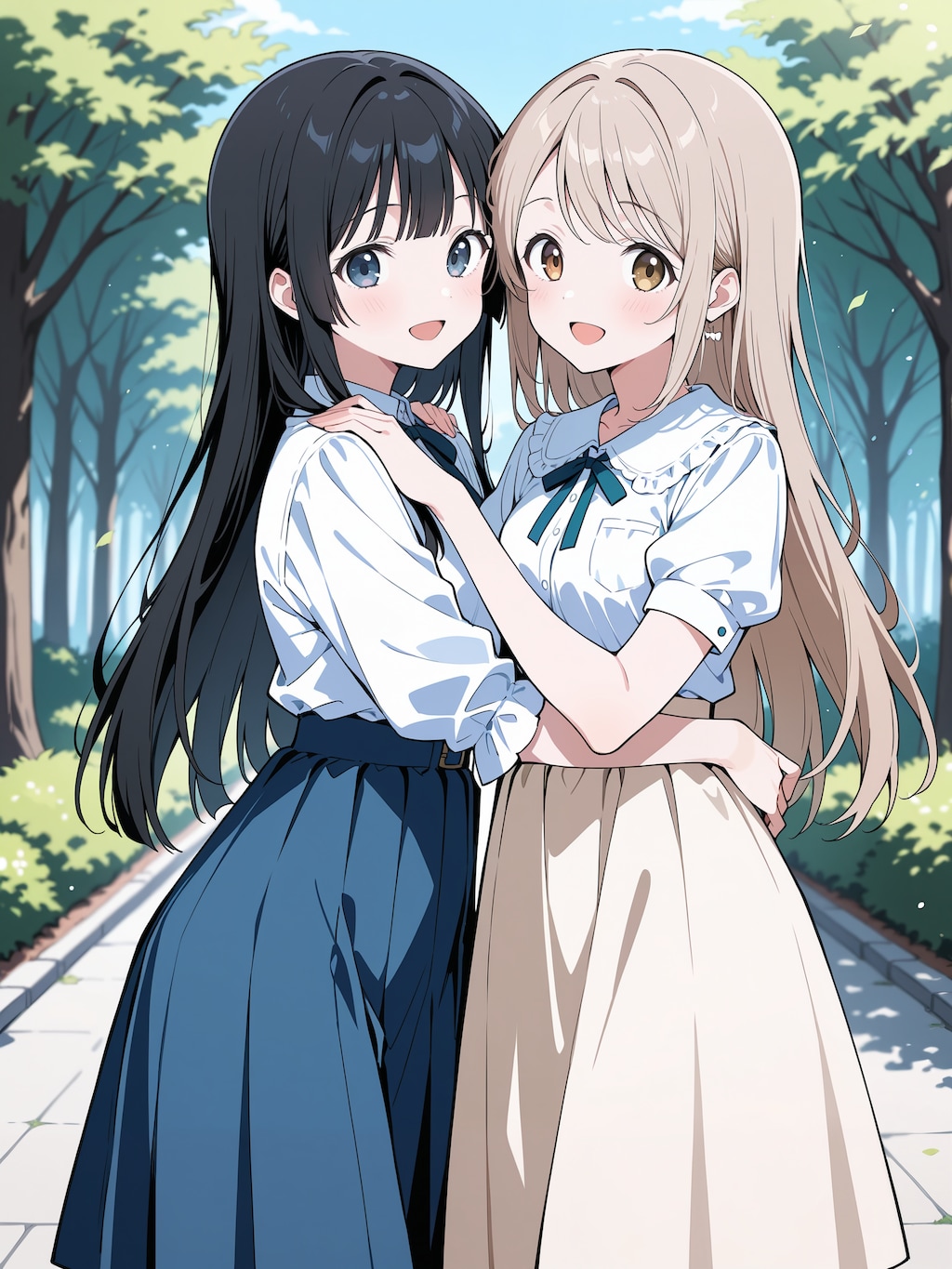 仲良しの二人