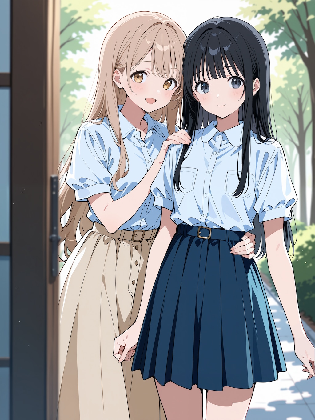 仲良しの二人
