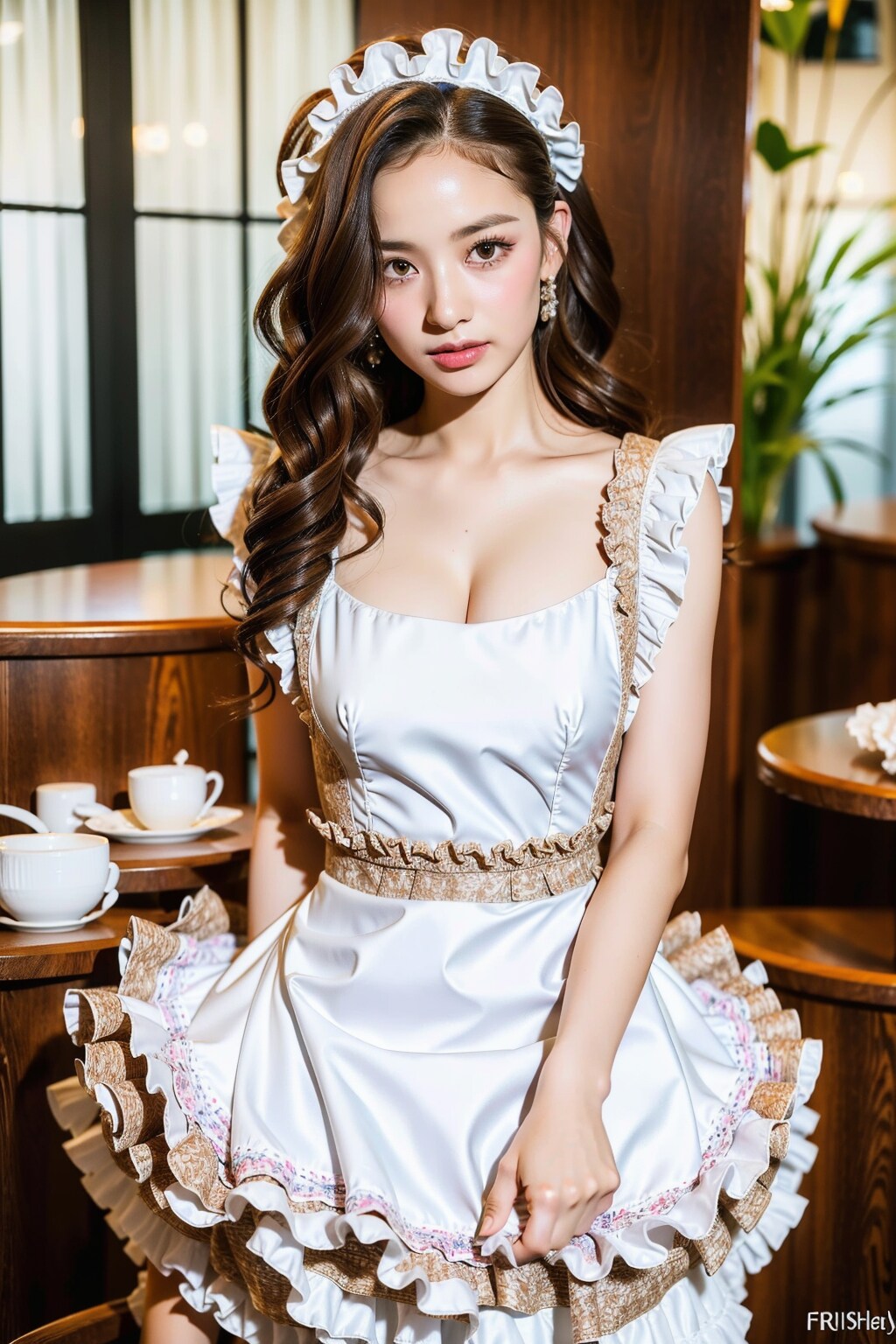 話題のコンカフェ嬢09