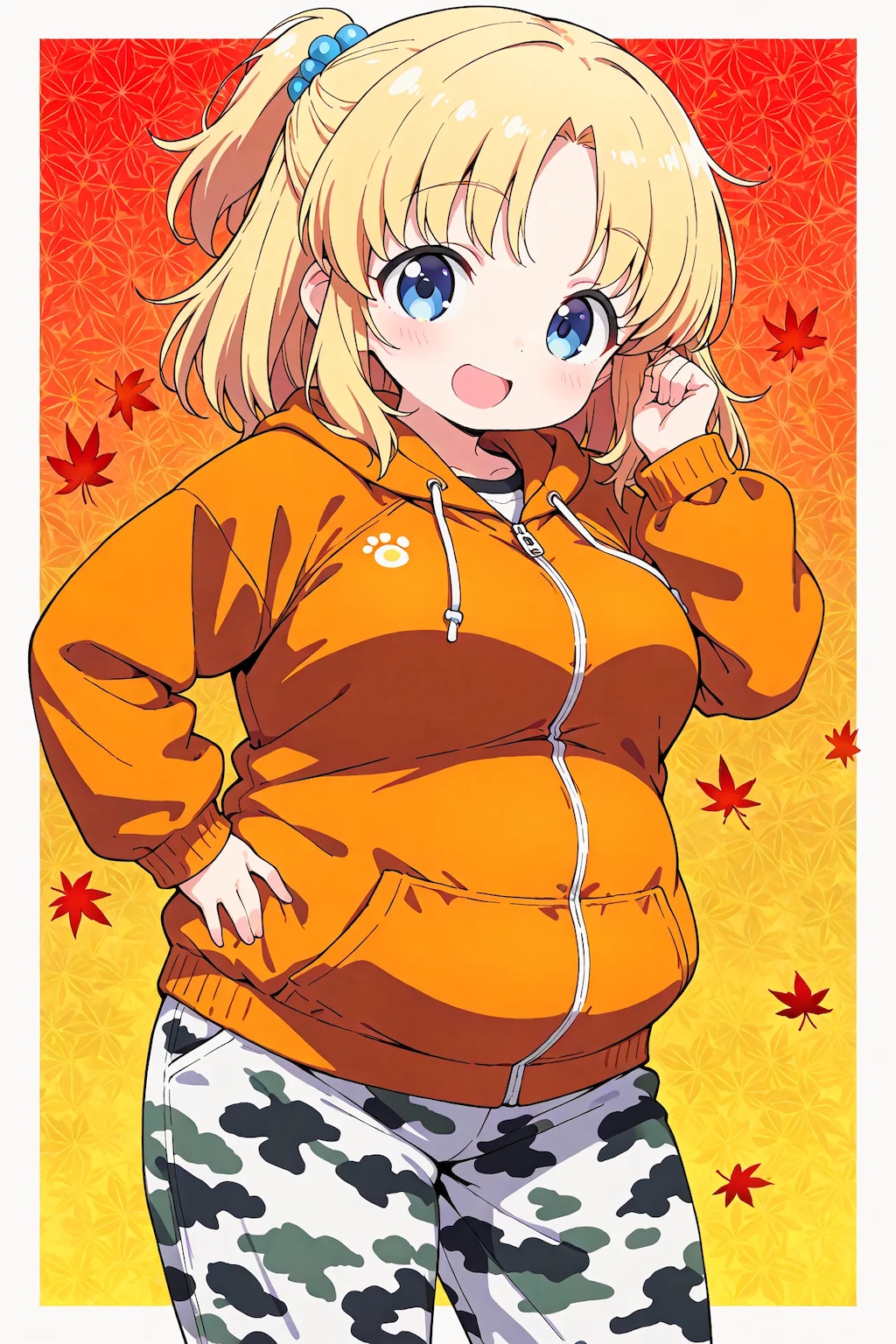まりあちゃんの秋コーデ