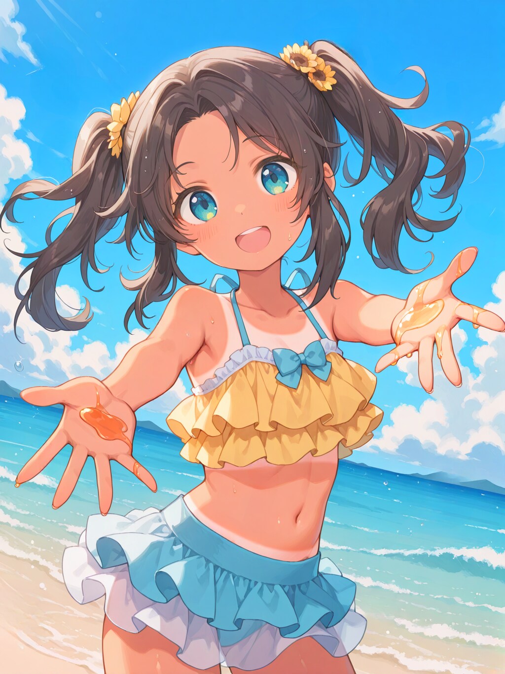 日焼け止めは塗り忘れた