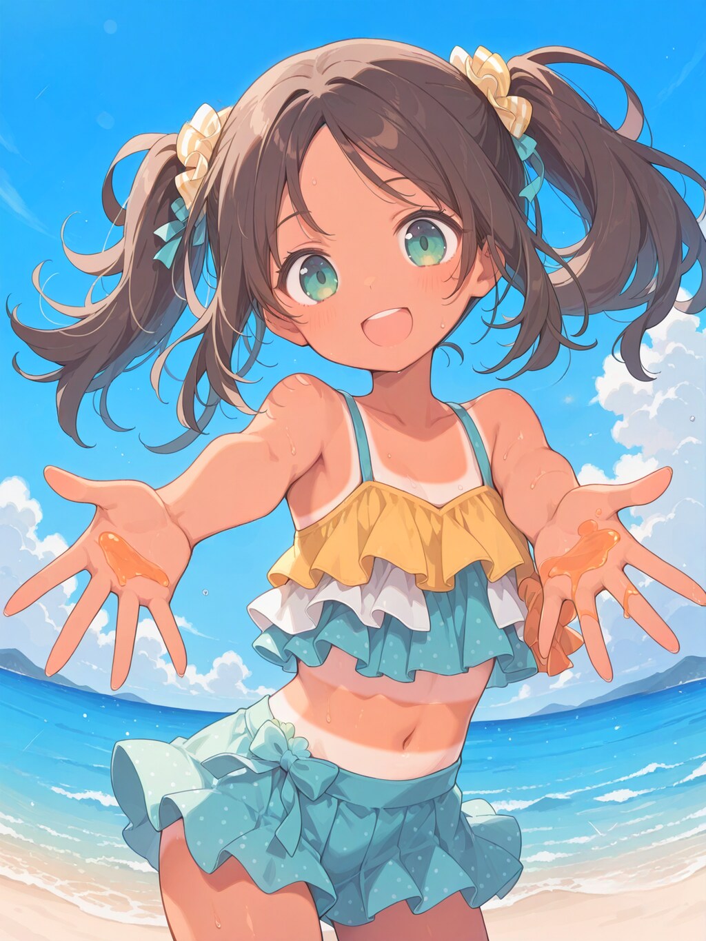 日焼け止めは塗り忘れた