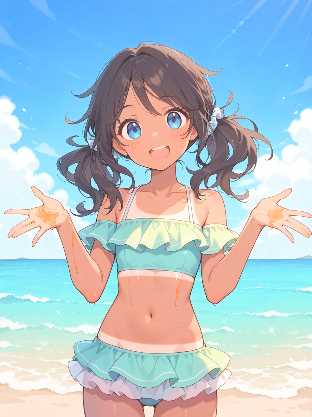 日焼け止めは塗り忘れた