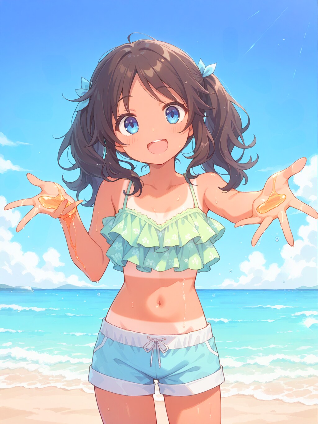 日焼け止めは塗り忘れた