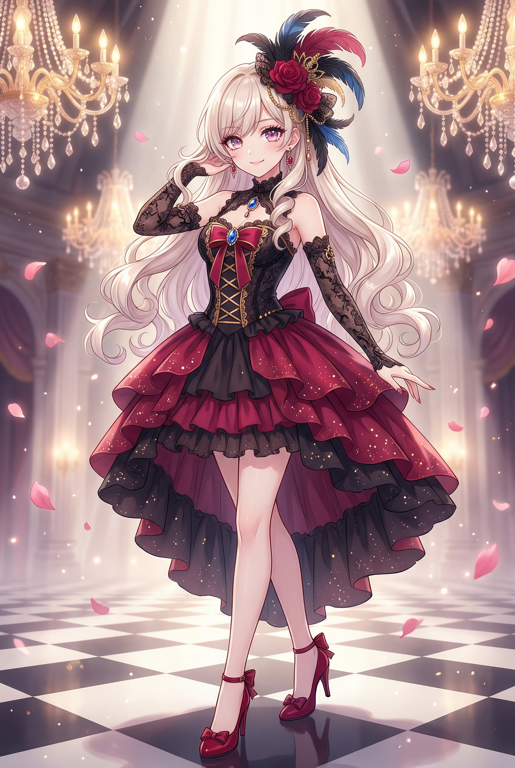 薔薇燭の舞 | の人気AIイラスト・グラビア