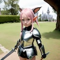 ピンク幼騎士① 6枚目