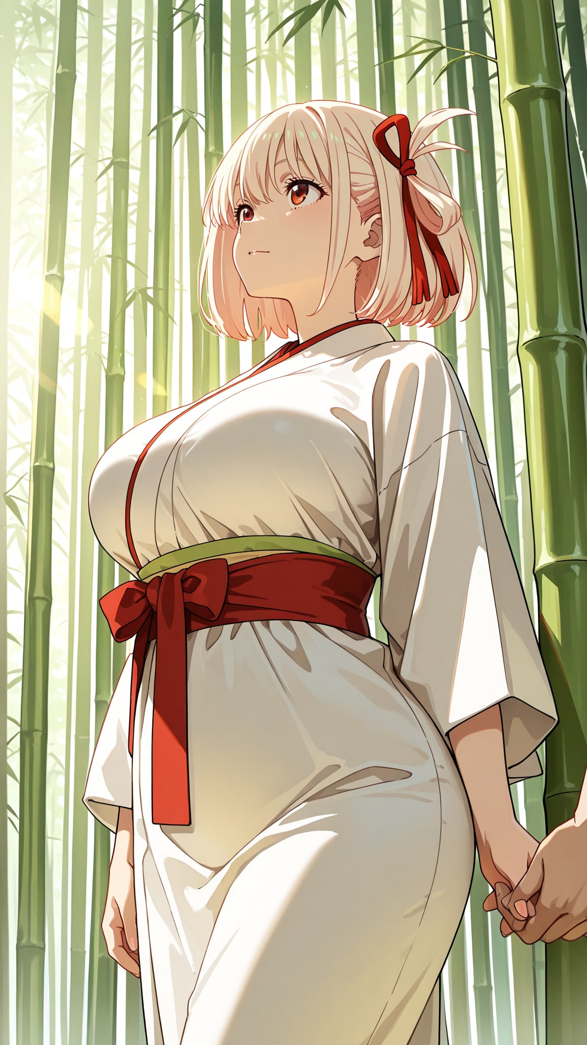 竹林の光
