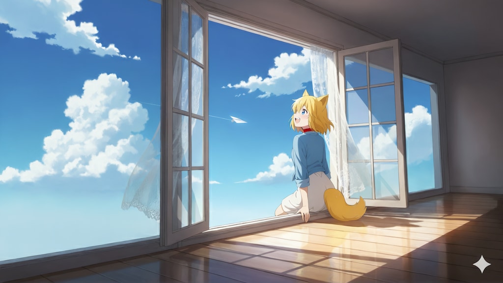 世界はいつだって開かれているのにずっと窓辺に座って遠くをただ見つめるばかりで一歩踏み出してみたくても自分はうまく飛べないのはわかりきっているから景色を眺めることで満足しそれでも風に乗って自由に大空を…