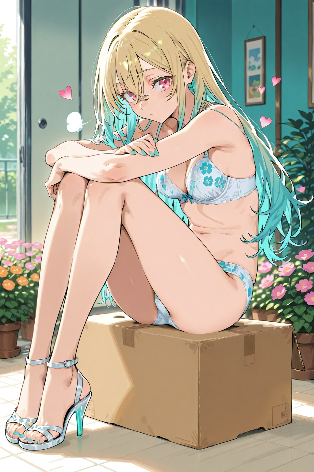【色彩の箱庭】ポエムを画像に変換してみた