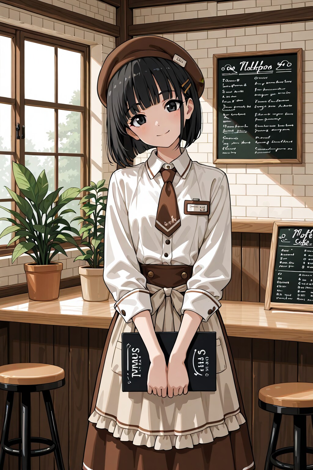 妹ちゃん✨カフェへようこそ‼️🥰☕️✨４０６ | の人気AIイラスト・グラビア