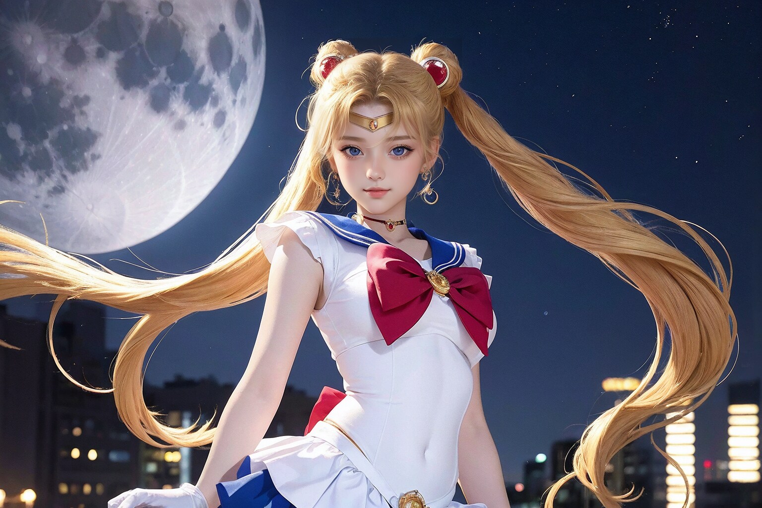 AIコスプレ：セーラームーン