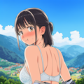 着替えてるので見ないでくださいね？ご主人様！ 7枚目