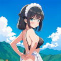 着替えてるので見ないでくださいね？ご主人様！ 8枚目