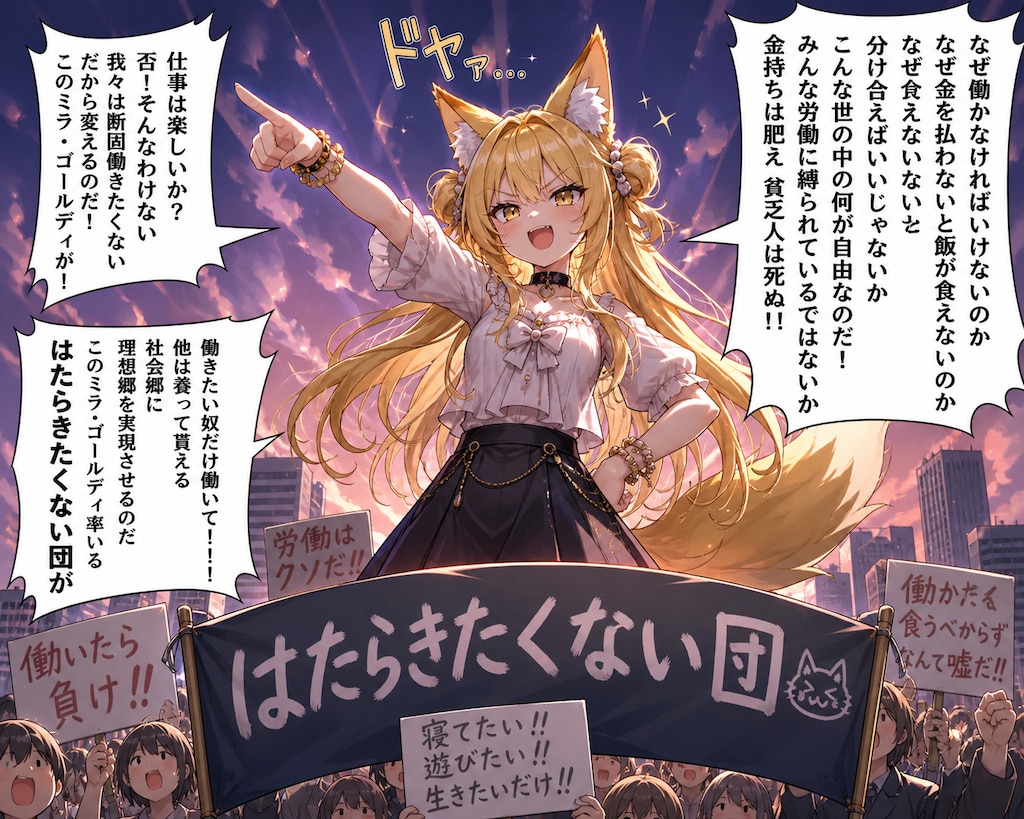 はたらきたくない団