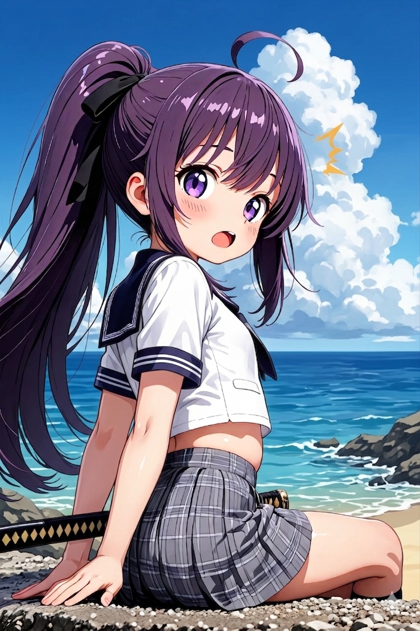 こら！　さぼってるんじゃない！ | の人気AIイラスト・グラビア