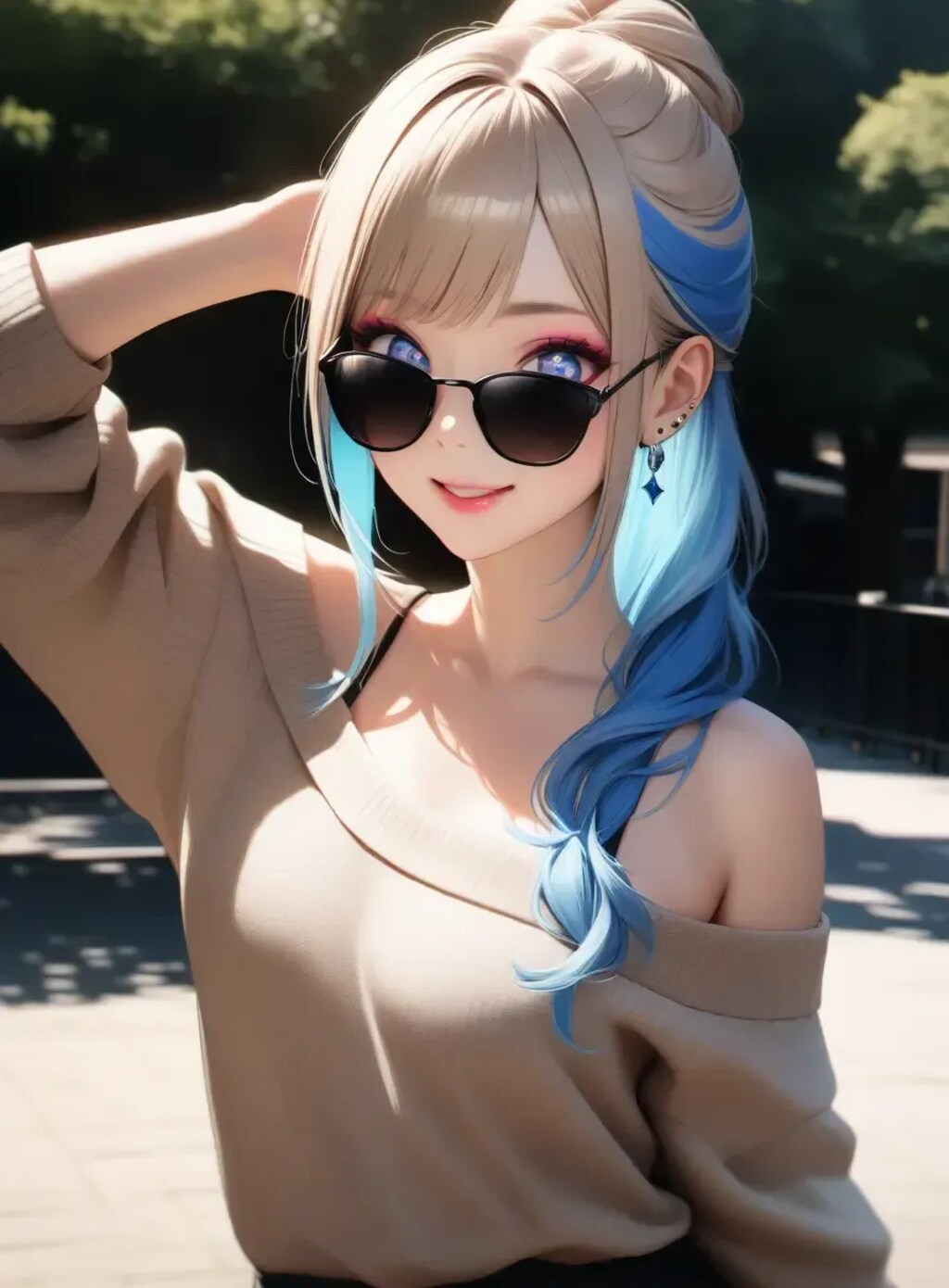 ギャルサングラス