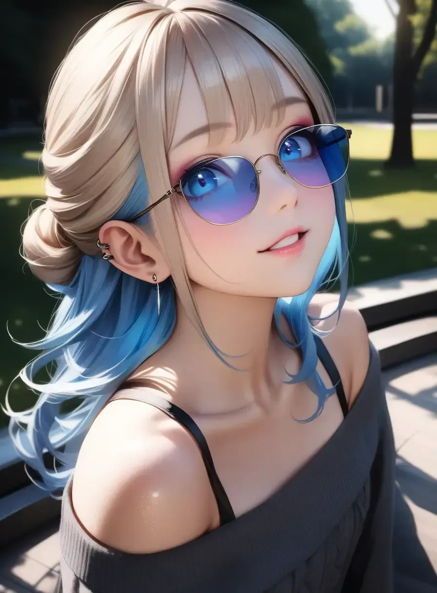 ギャルサングラス | の人気AIイラスト・グラビア