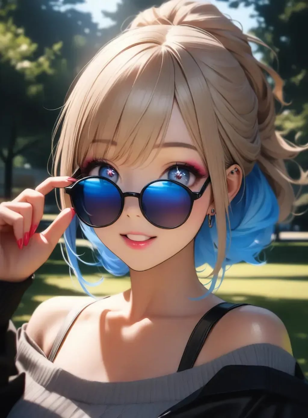 ギャルサングラス