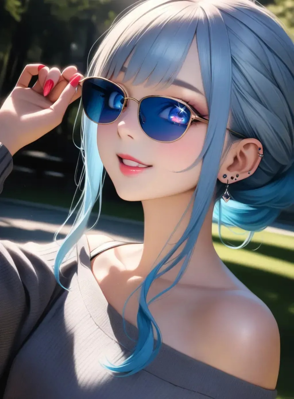 ギャルサングラス