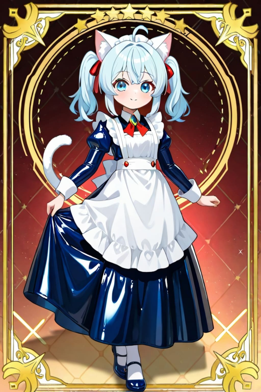 猫耳ちゃんとひよこ