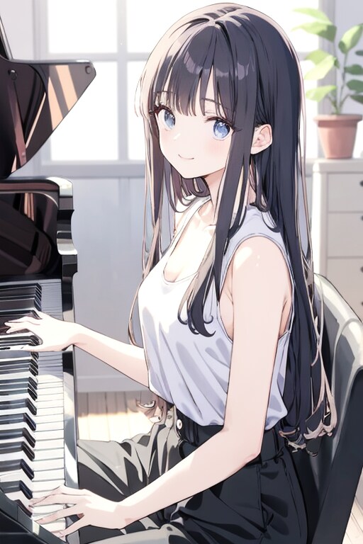 かっこかわいいダンサー白鳥英美梨の私生活　ピアノ
