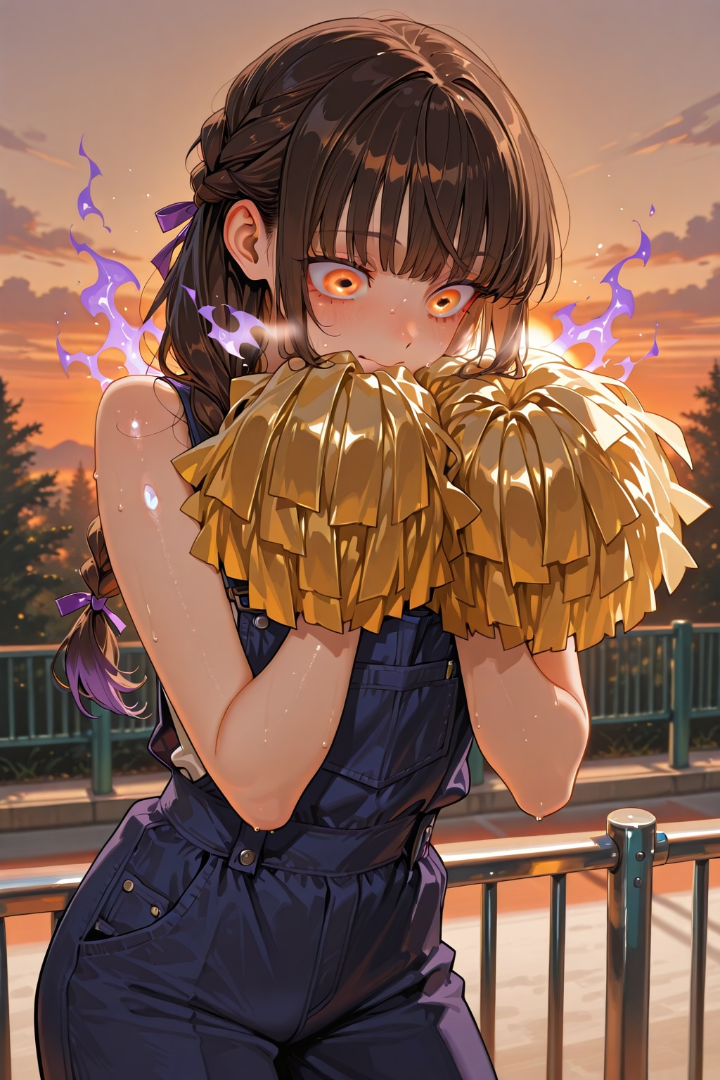 ポンポンと笑顔 | の人気AIイラスト・グラビア