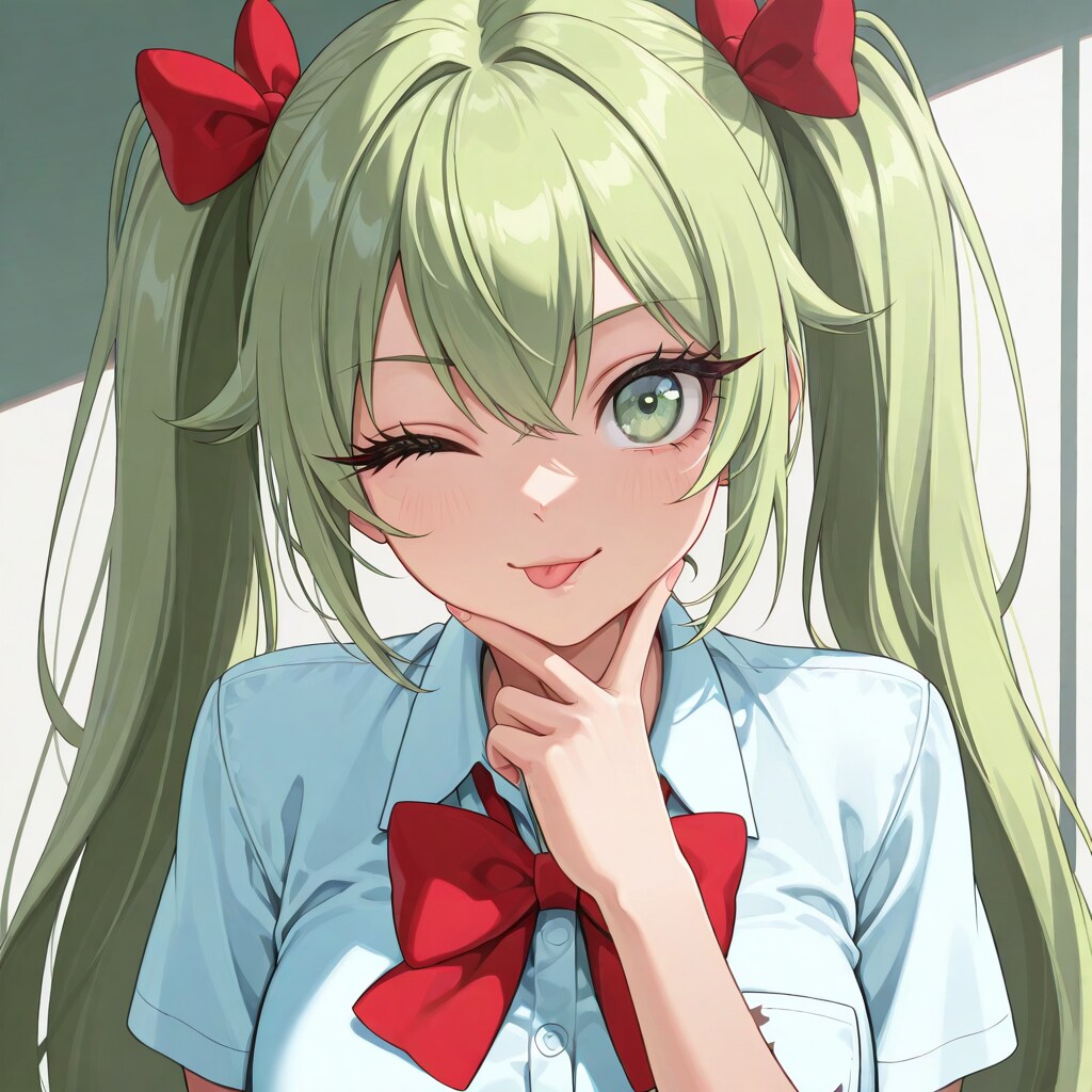 あおいも顎ピース✌️