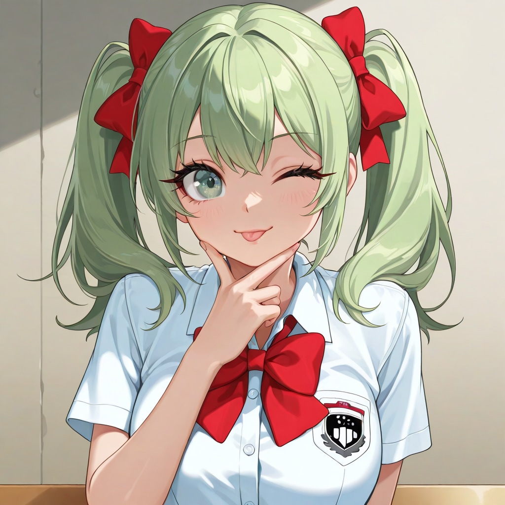 あおいも顎ピース✌️