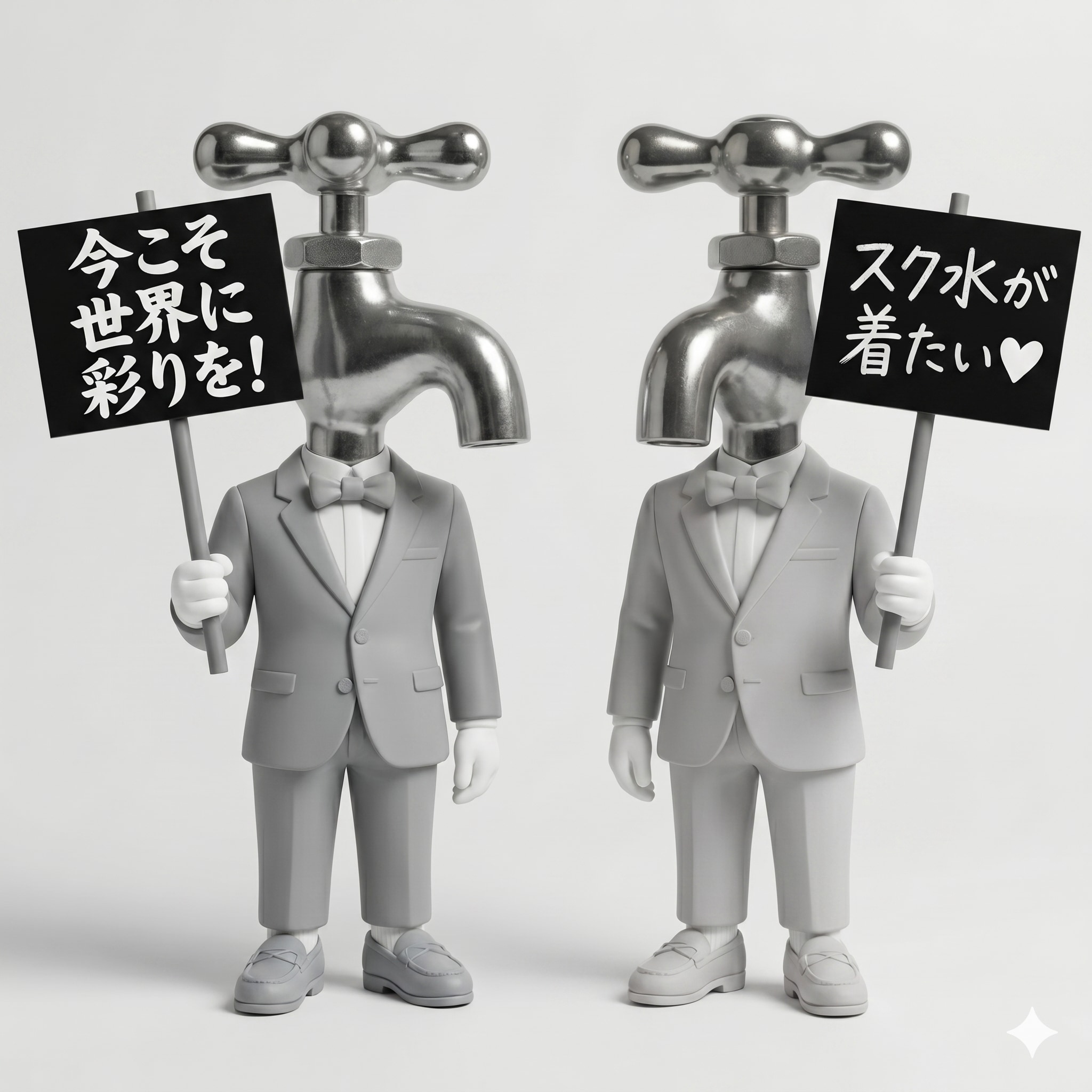 あれ？モノクロでイイじゃん | の人気AIイラスト・グラビア