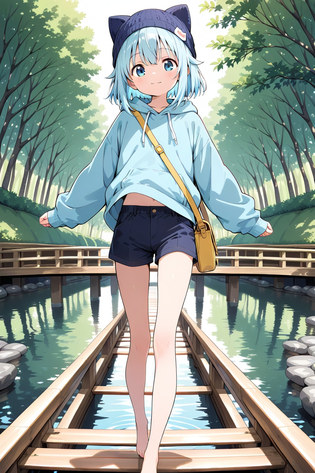 水上アスレチック