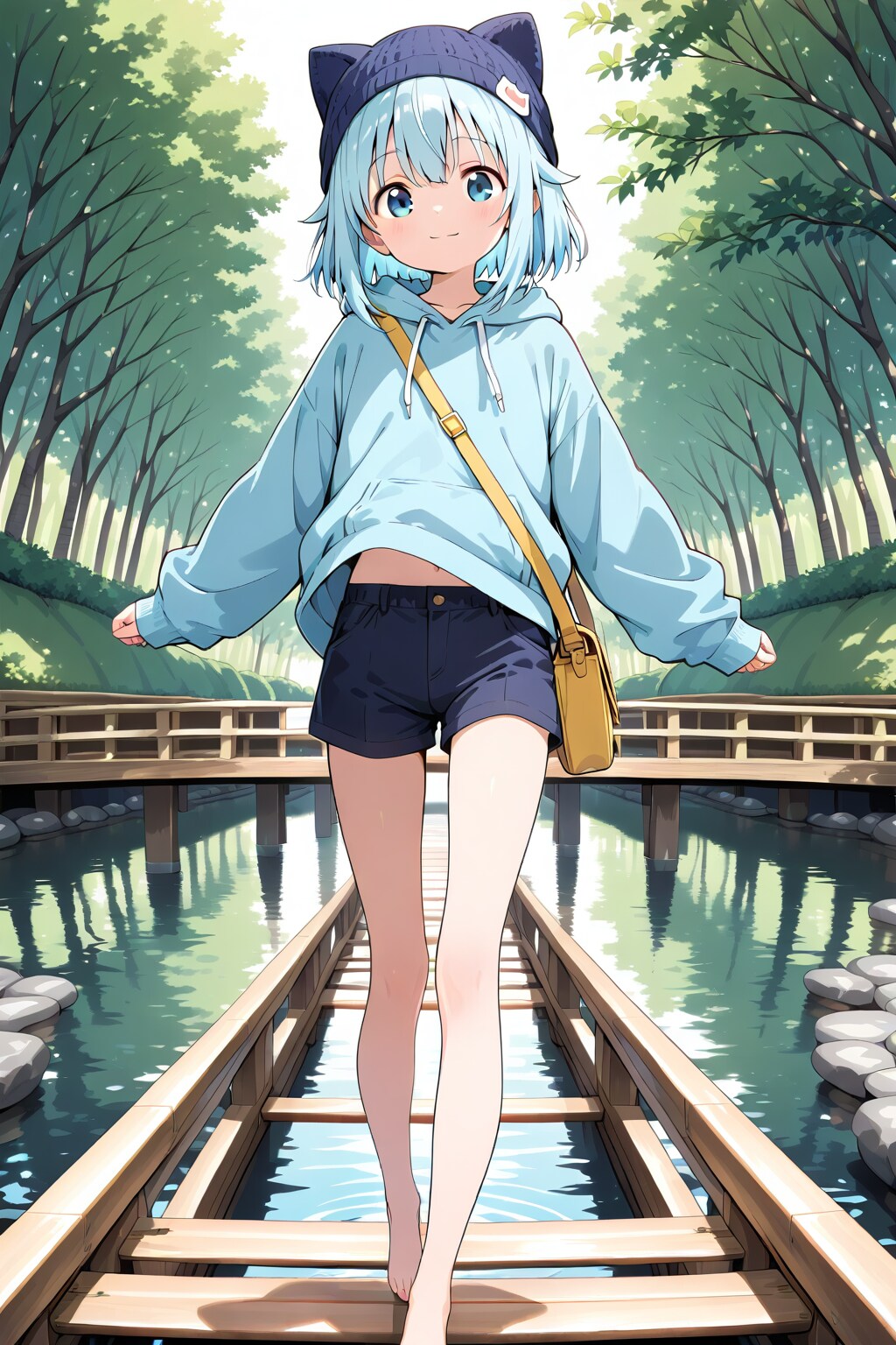 水上アスレチック