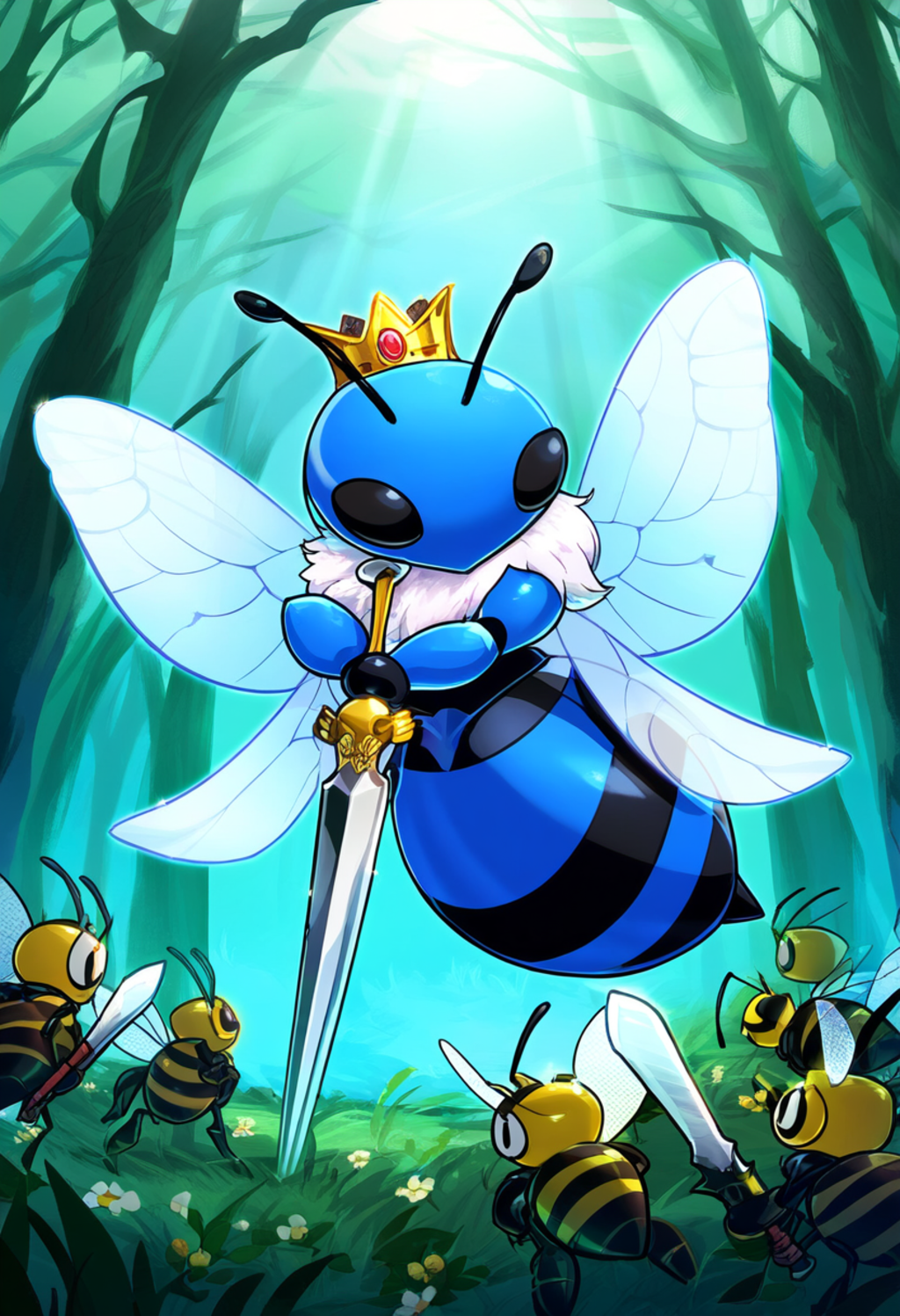 森の女王蜂