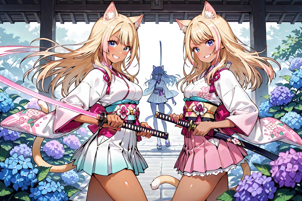 猫ギャル侍